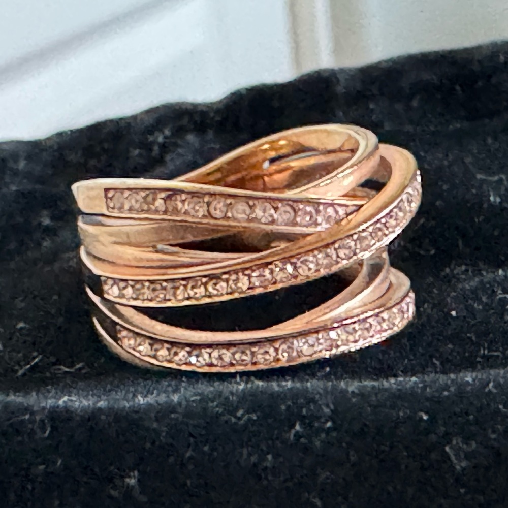 Elegant Rose Gold Michael Kors Ring